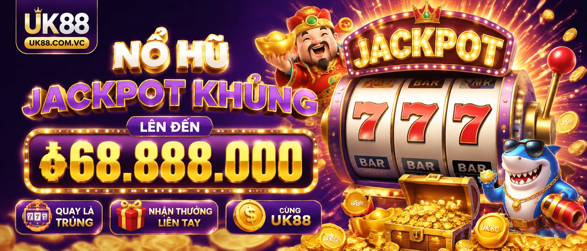Ảnh giao diện quà tân thủ và khu đăng ký UK88