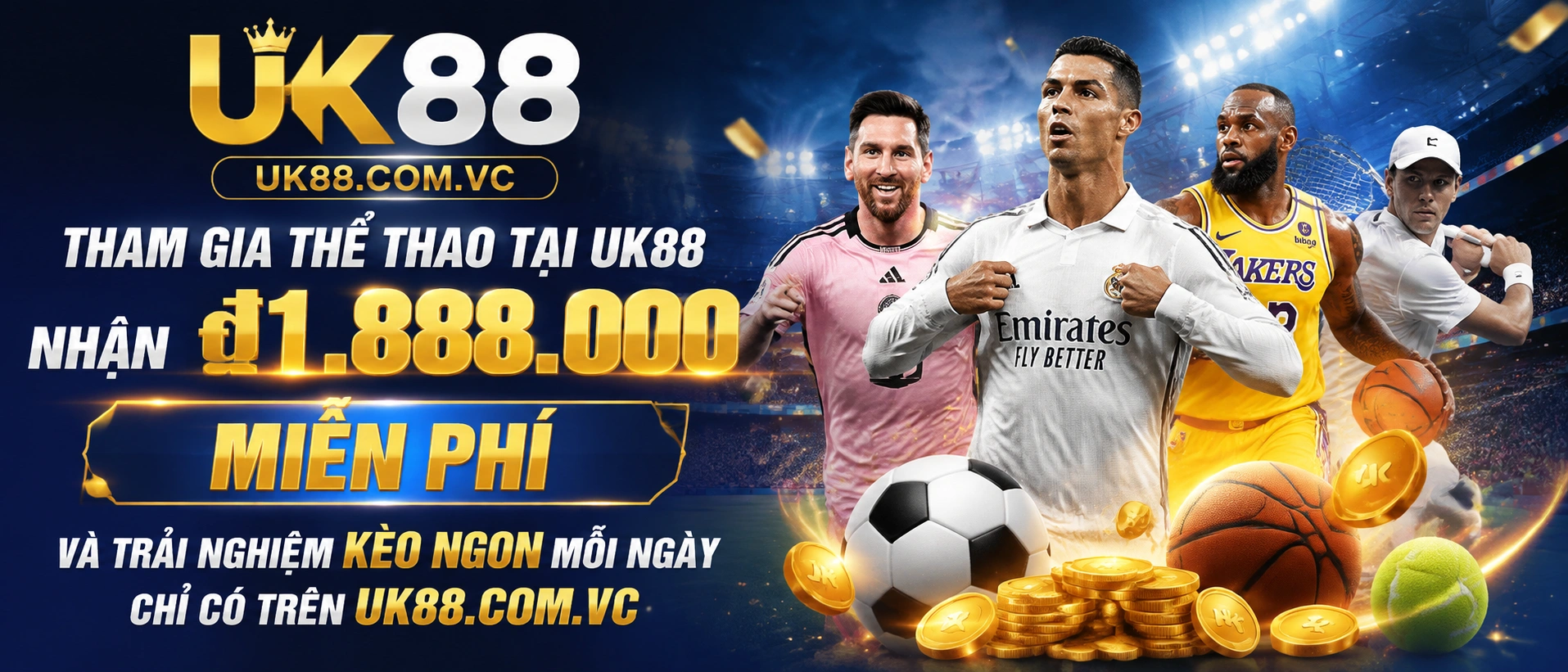 Ảnh thể thao UK88 cho danh mục nổi bật