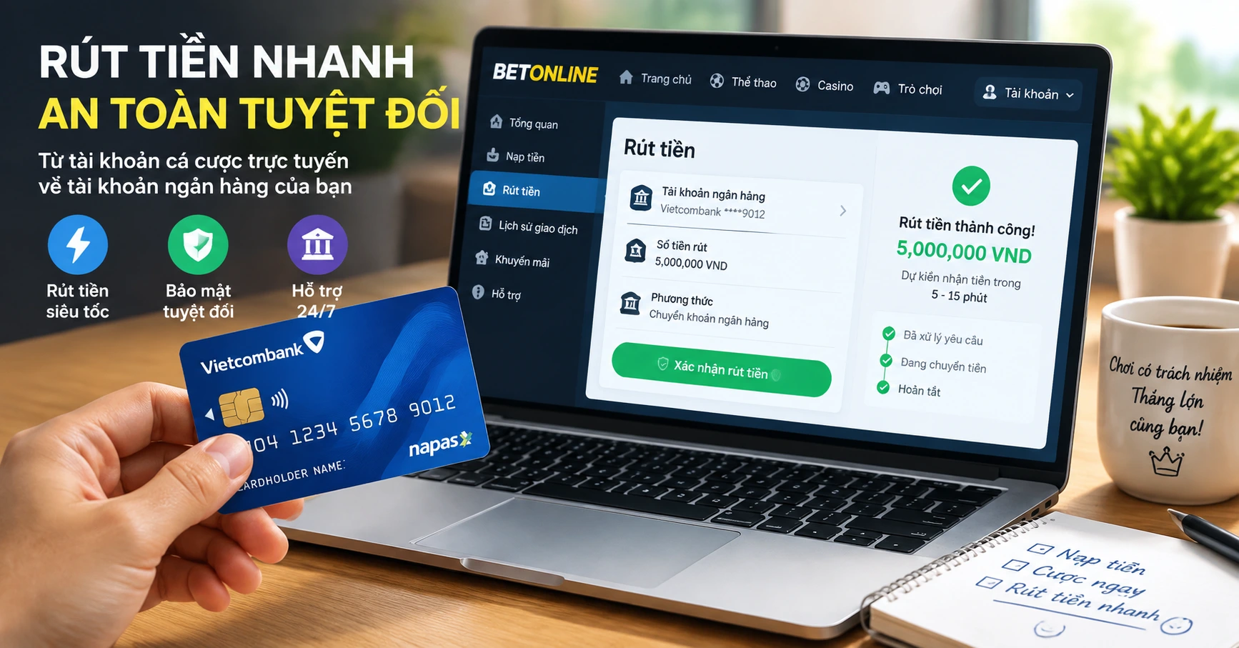Rút tiền QH88 nhanh chóng và an toàn: Hướng dẫn chi tiết - image 3